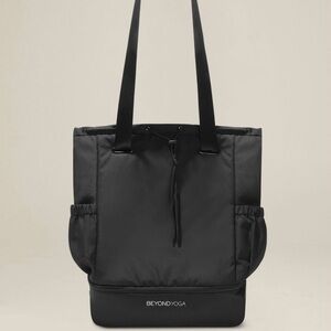 Beyond Yoga Convertible Gym Bag In Black